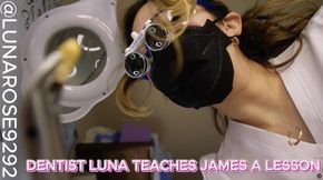 POV DENTIST LUNA TEACHES JAMES A LESSON!😘🧤🦷🪥💉