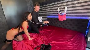 Jimmy Bud Dominates His Sex Slave Zuzu Sweet and Ends Up in Her Mouth