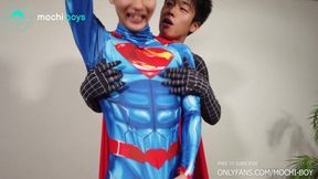 Superman x Spiderman - Lycra Superhero Costume