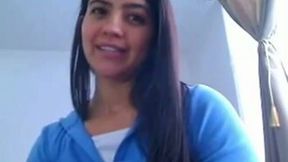 This Indian coed is a sweet camgirl and I wish she would have sex on camera