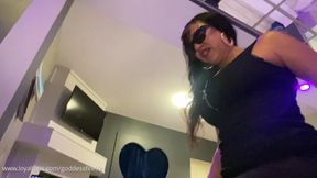 Red Nike Metal Cleats Trampling - Part 6 (closeup view)