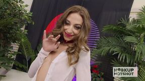 shy venice rose gets fucked in the throat & pussy by bryan gozzling!