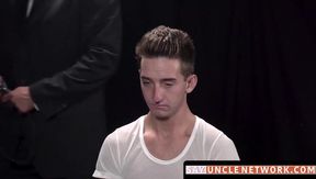 SayUncleNetwork.com - Pastor wraps leather belt around twink before raw banging him