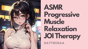 F4M  JOI Therapy & Progressive Muscle Relaxation  Erotic Audio  ASMR  Roleplay