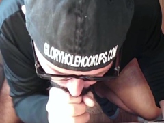 Horny DILF analpounded in gloryhole