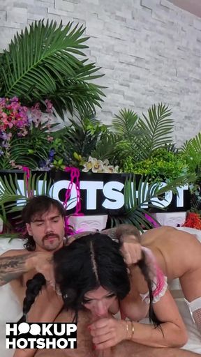 Gorgeous Cami Strella Is Horny for Nade Nasty's Rough Sex!