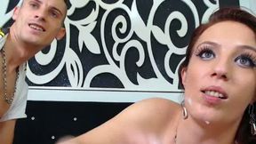 Couple Blowjob and Fucking on Bed