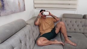 I was watching VR porn... and I ended up fucking my real sister-in-law!