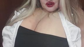 7CupKCindy role play cosplay Cindy as a nasty roommaid playing with huge tits you like me seeing my tit fuck and watch my hairy pussy? mov