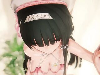 Wuthering Waves - Chisa and Lynae Beach Sex - CG Comics Animations