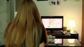 korean softcore collection newly wed learning sex from porn videos