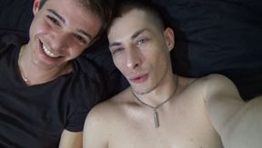 Fabien and KYOU: Twink Top XXL Creampie