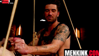 Dominatrix BDSM Training Session with Sex Slave - Femdom Domination of Stud by Mistress