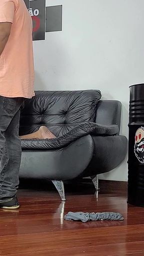Bastidores Da Cena Com Priscila Belini, El Toro De Oro, Paty Bumbum E Binho Ted