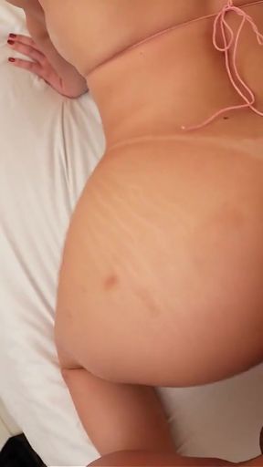 Ambar Prada meets its challenge!! Passionate sex in POV with a beautiful big ass Latina   Clip 1