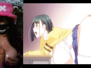 Hotwife with Natural Large titties Watching Comics - Kimi wa Yasashiku Netorareru Ep2