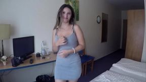 SexyDea in Hotel - Eats Pussy, Doggy, Legs Up