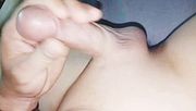 Hairless cock cumshot very good