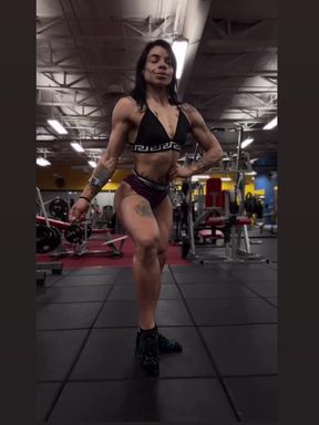Fit babes with long legs show off their toned bodies in micro bikinis