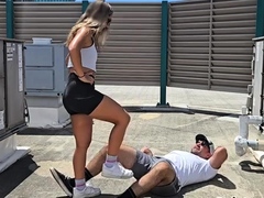 Personal Trainer Gym Shorts Ball Busting