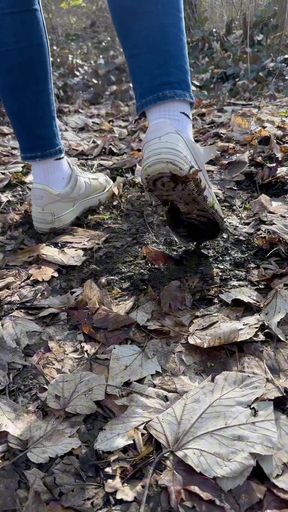 Dirty piss-soaked shoes cleaned with his tongue, sock smell reward &amp; wet footjob finish :p