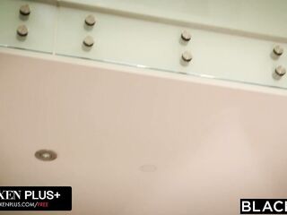 BLACKED Gorgeous Lyra Louvel Enjoys first Interracial