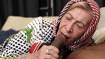 Mature Granny Scores with Massive Neighbor's Thick Dick&#x1F32D; in Sinful Rear Play