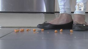Small Snacks under Flats floor view