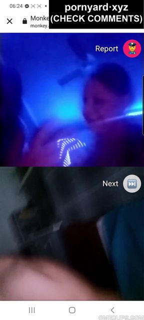 Athletic amateur couple films webcam reaction in a professional