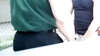 Outdoors Sex Kitten Gets Fucked By A Stranger In Public