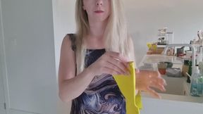 Lina Roselina’s Latex Glove Dishwashing Delight