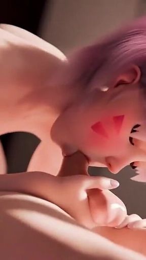 3D Bunny Dva Cowgirl