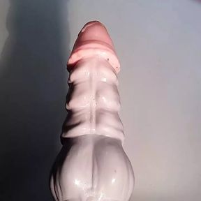 huge dildo fucked by straight guy