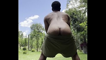 TREINANDO PELADO NO QUINTAL