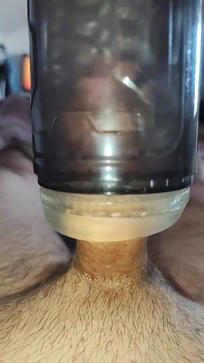 Masturbation with a Masturbator
