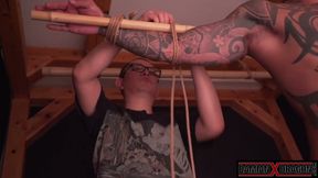 Damian Dragon Stays Quiet As Dominant Mature Man Encho Kinbaku Restrains Him