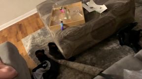 Skinny girl impregnated huge facial cumshot creampie