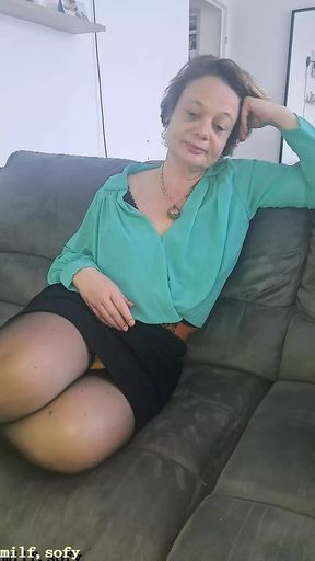 milf walks in store looking for a guy. To suck it well and then fuck my ass in the fitting room