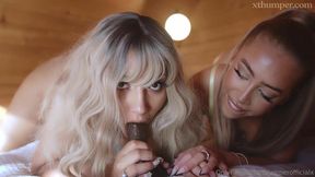 dildo playtime with jasminx and bxbyvioletx porn video
