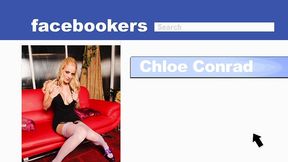 super hot threesome with pretty blonde wearing a collar being fucked