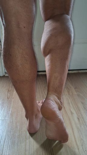 Showing off my legs and feet