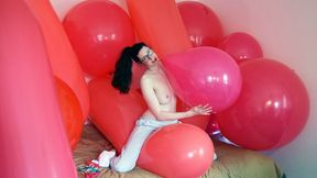 134 - Blow to Pop a 18in Red Balloon