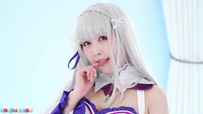 Angel like Ria Kurumi teases us