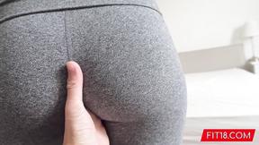”Fit18 : Lilly Bella - Casting Petite Czech Amateur Teen In Yoga Pants”