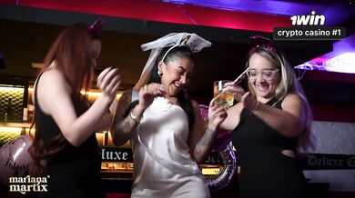 Martix Wedding Chapter II - Mariana has sex with a BBC stripper at her bachelorette party