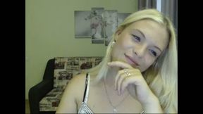 Chatting on Live Stream. Shoulders and Up