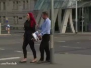 Two Busty Beauties sharing one cock