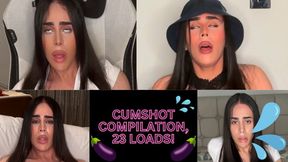 Cumshot Compilation, 23 Loads!