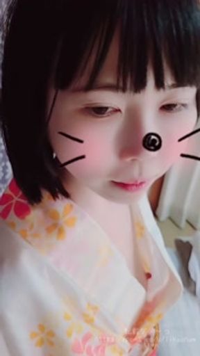 [climax] Yukata girl and fireworks, then blowjob, cowgirl, normal position Nakadashi...