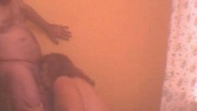Fat mature wife from Belgium gets fucked in bathroom